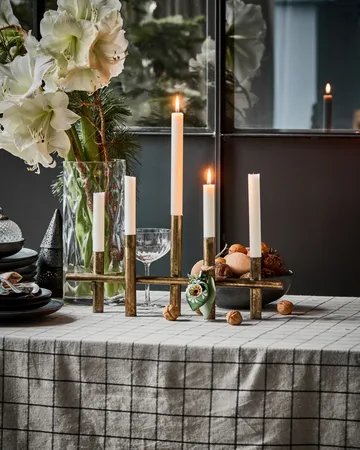 Maxi lysestage 45 cm - Antik messingfarve - House Doctor