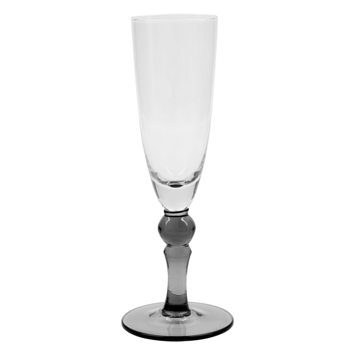 Meyer champagneglas 25 cl - Clear/Grey - House Doctor