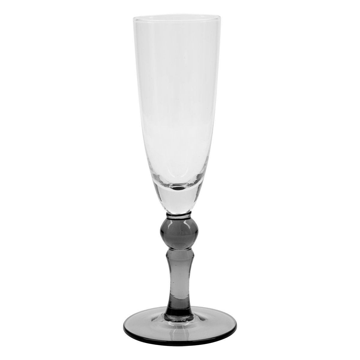 House Doctor Meyer champagneglas 25 cl Clear/Grey