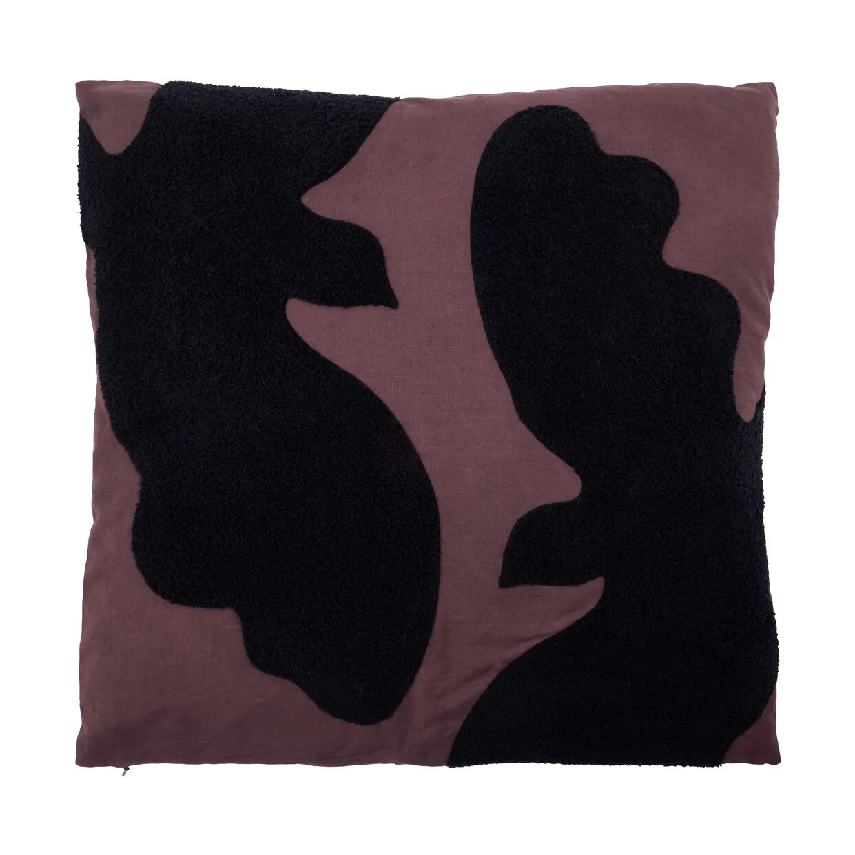 Miki pyntepude, Mørk chokolade-sort, 50x50 cm House Doctor
