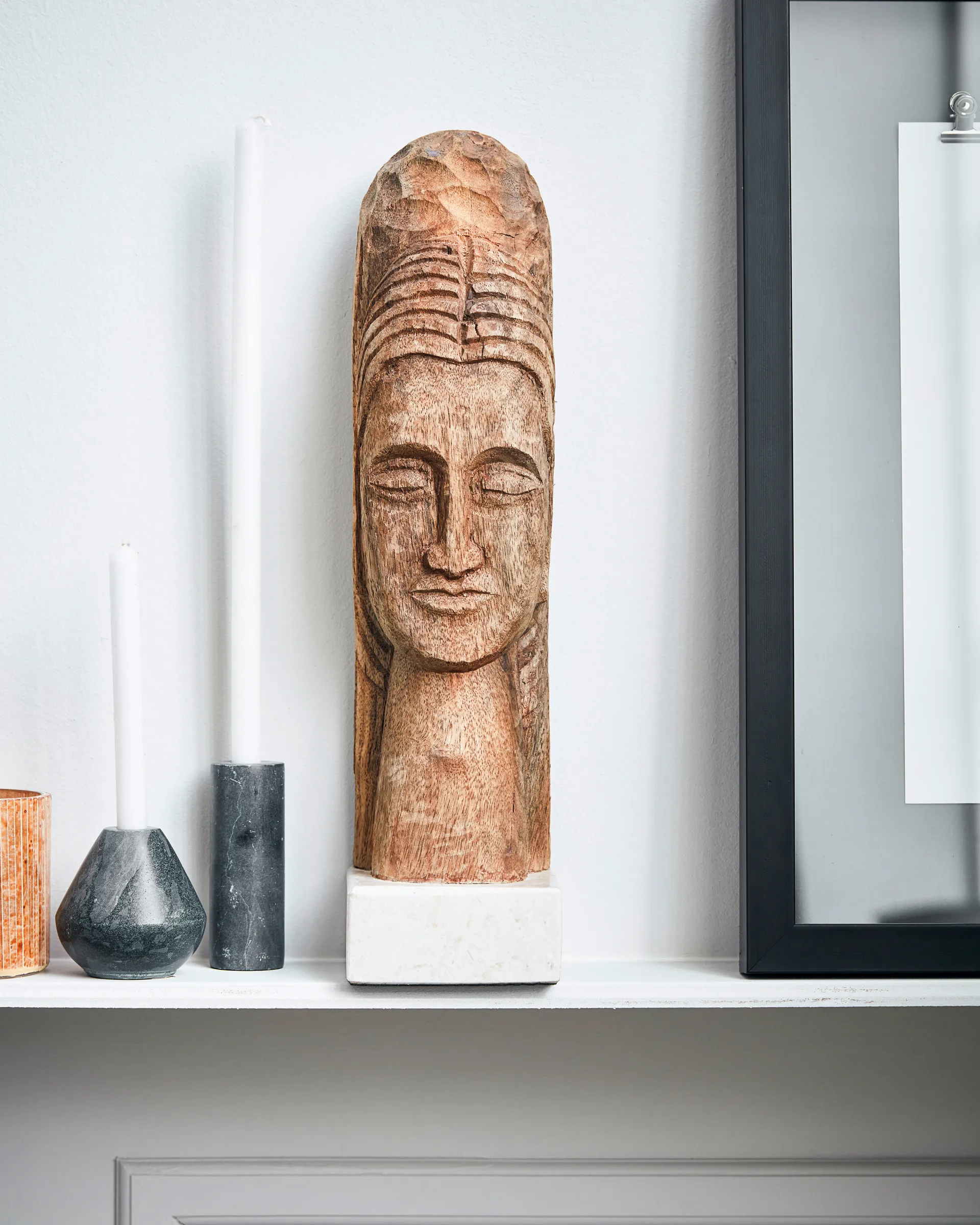 Mindful kunstværk 36 cm, Natur House Doctor
