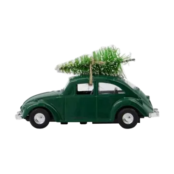 MINI Xmas car juledekoration - Grøn - House Doctor