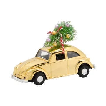 MINI Xmas car juledekoration - Guld - House Doctor