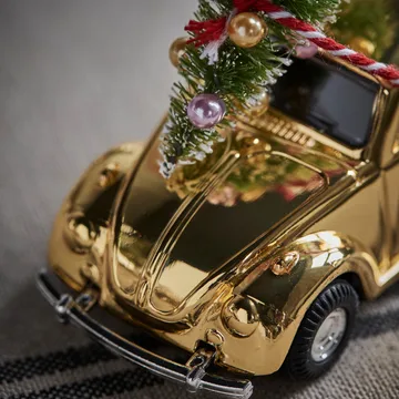 MINI Xmas car juledekoration - Guld - House Doctor