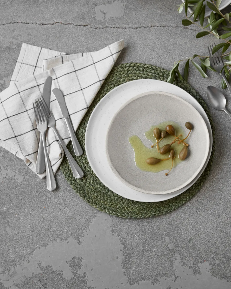 More tallerken Ø23 cm, Grå House Doctor