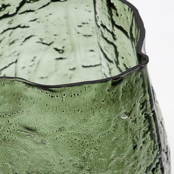 Moun vase 22 cm - Mørkegrøn - House Doctor