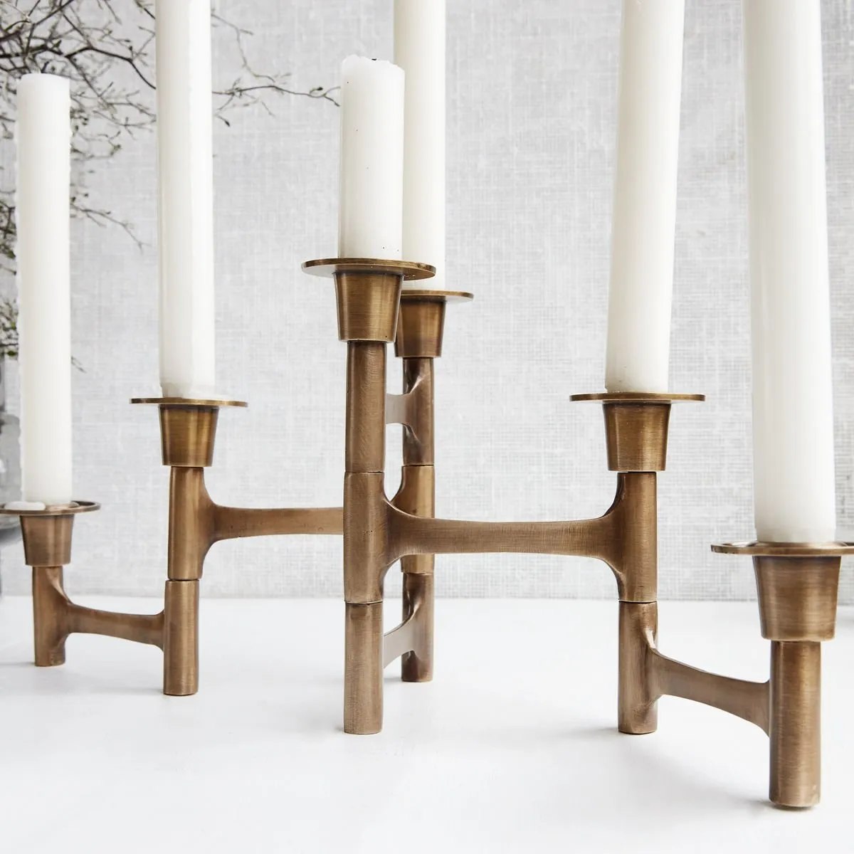 Move lysestage, messing House Doctor