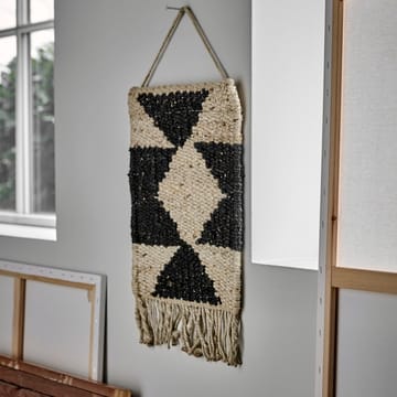 Murro vægdekoration 35x50 cm - Sort-natur - House Doctor