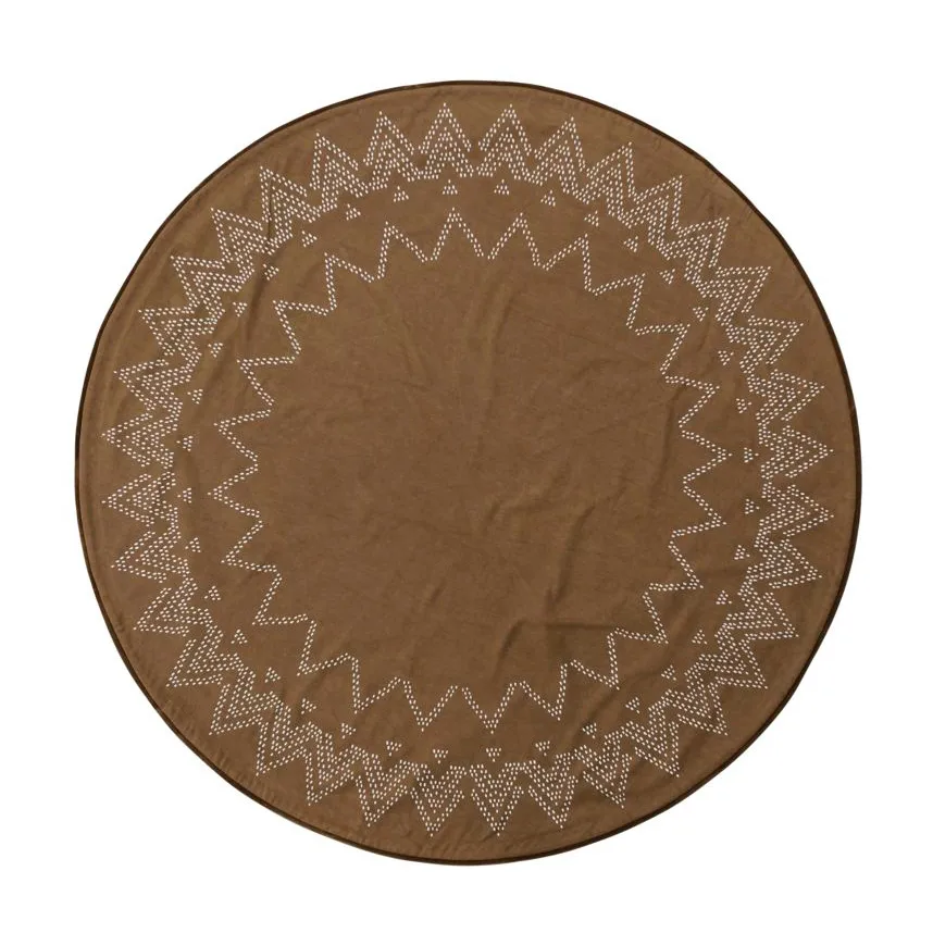 Noel juletræstæppe Ø120 cm, Brun House Doctor