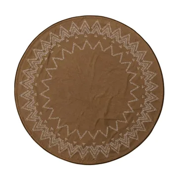 Noel juletræstæppe Ø120 cm - Brun - House Doctor