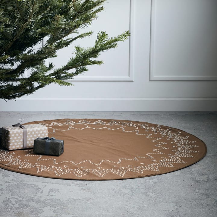 Noel juletræstæppe Ø120 cm, Brun House Doctor