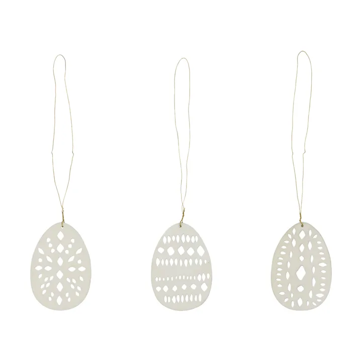 Nori påskehæng 3 dele - Beige - House Doctor