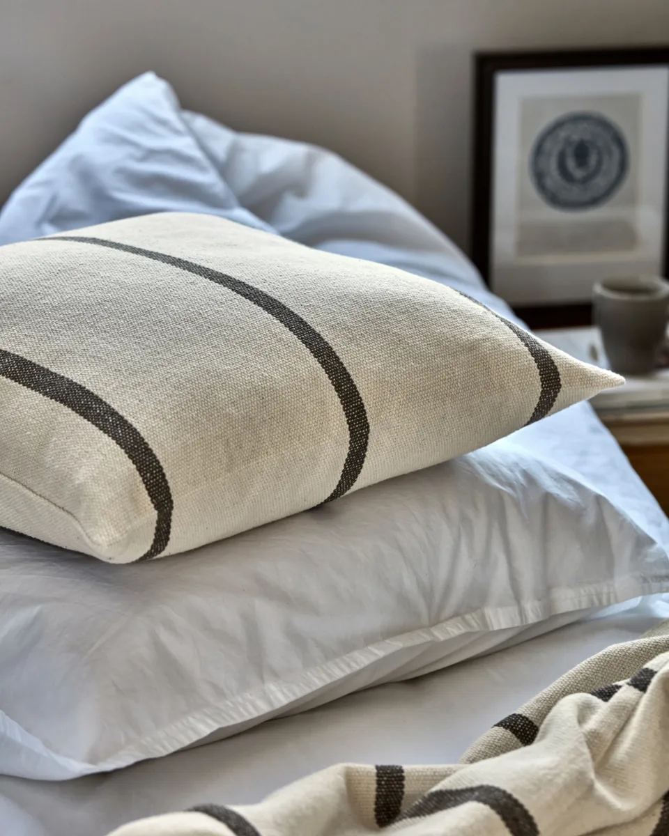 Nula pudebetræk 50x50 cm, Mørkebrun House Doctor