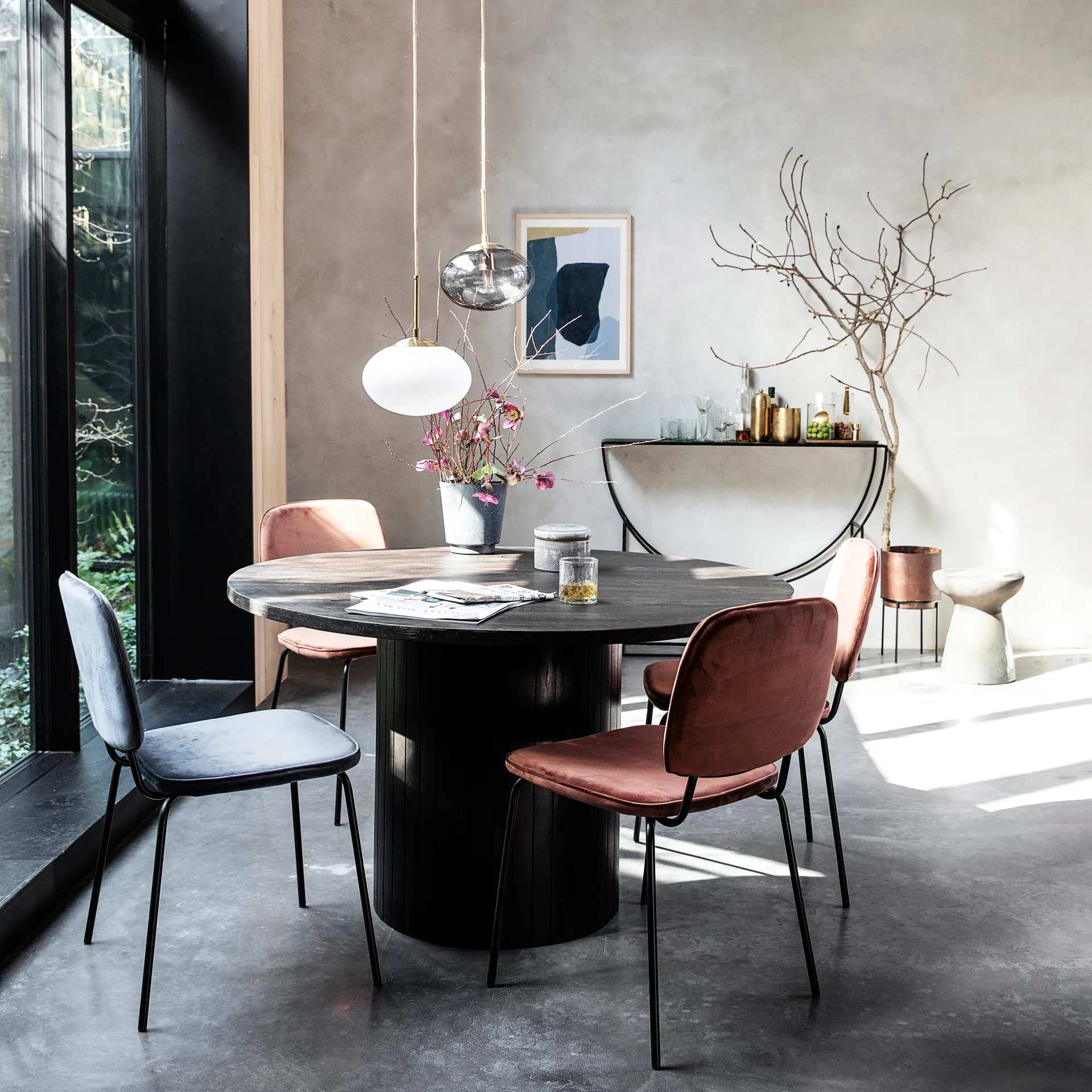 Opal loftslampe 22 x 17 cm, Hvid House Doctor