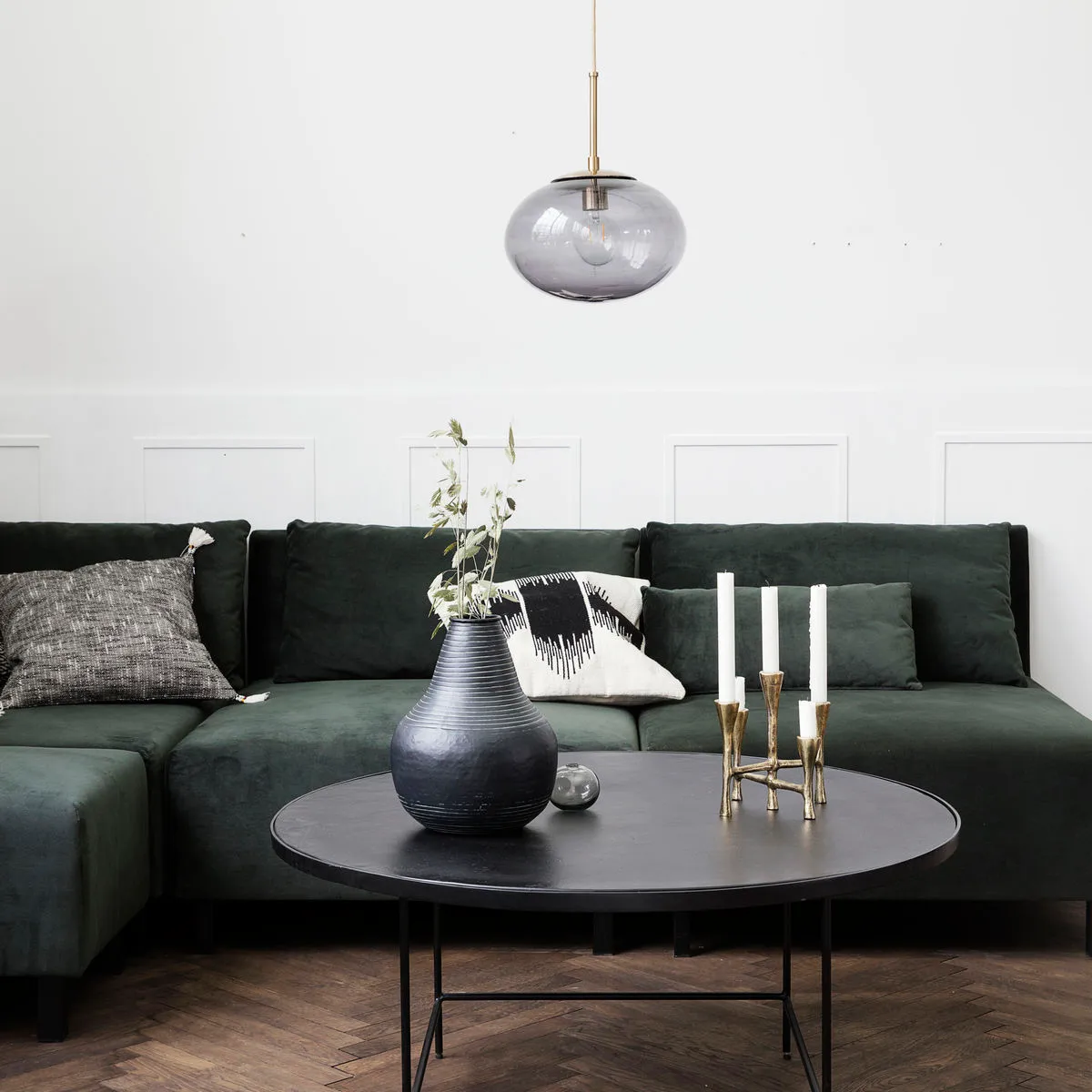 Opal loftslampe, Grå House Doctor
