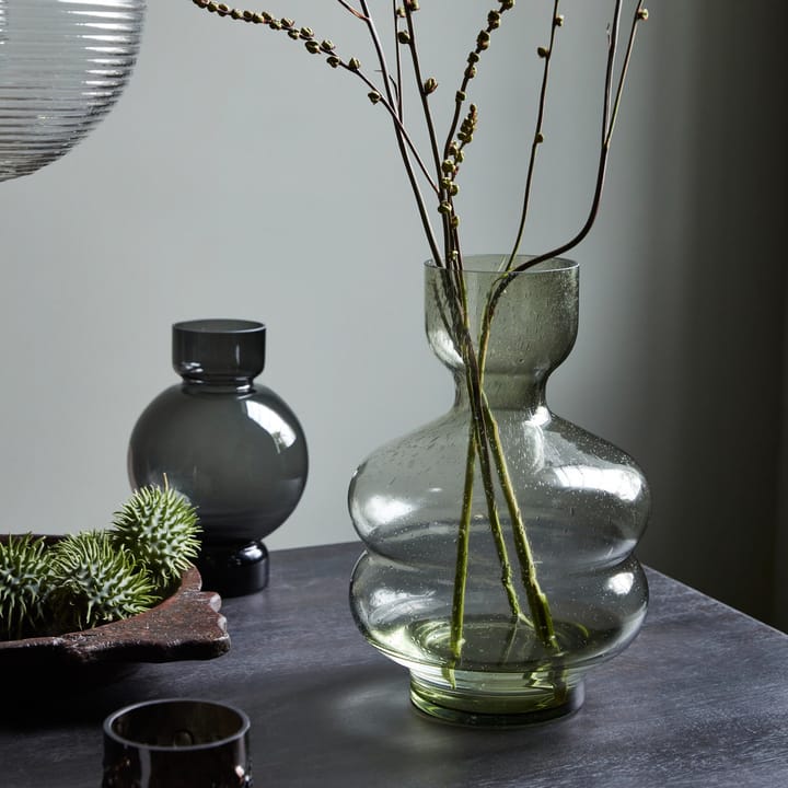 Organi vase 35 cm, Grøn House Doctor