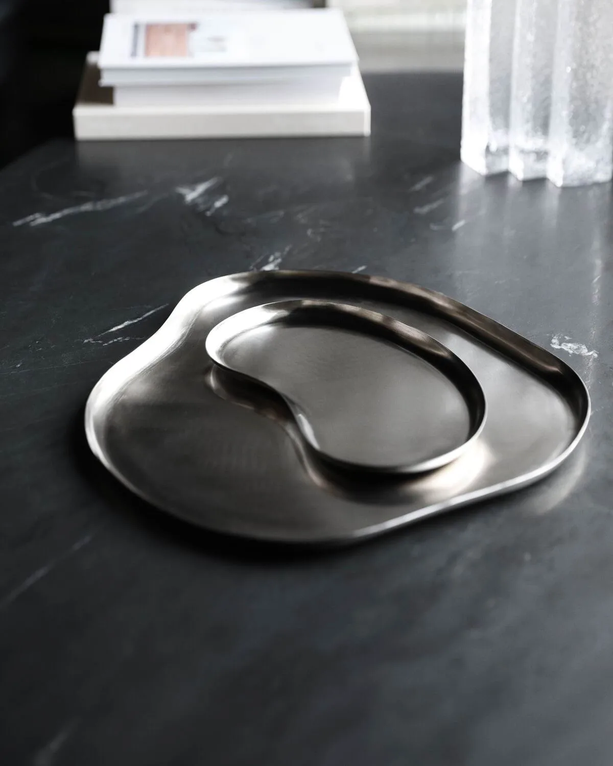 Osea bakke 15x28 cm, Silver finish House Doctor