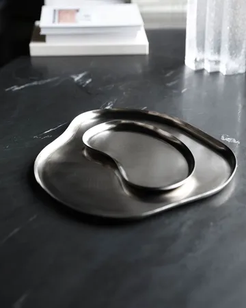 Osea bakke 15x28 cm - Silver finish - House Doctor