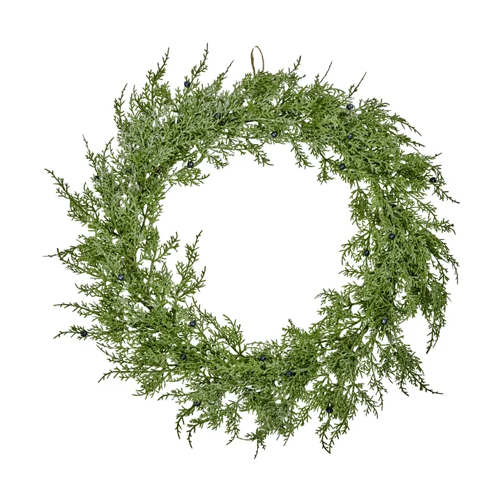 Pine krans, Ø55 cm - Grøn - House Doctor