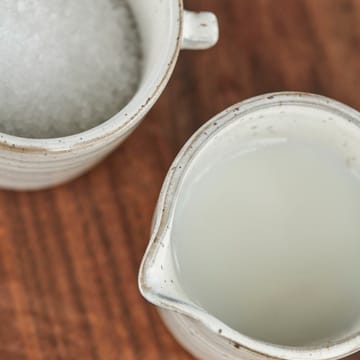 Pion mælk- og sukkersæt - Grå-hvid - House Doctor