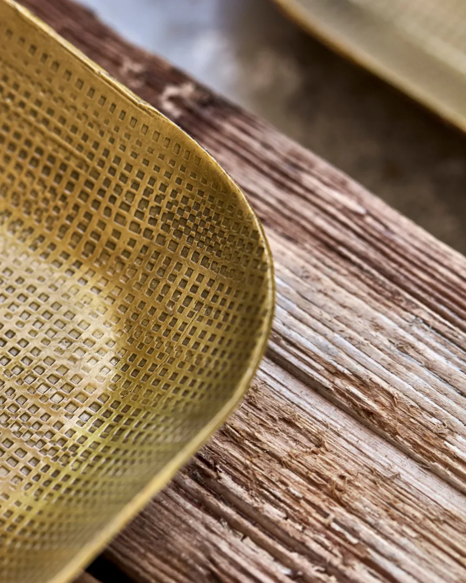 Plato dekorationsbakke 3 dele, Gylden House Doctor