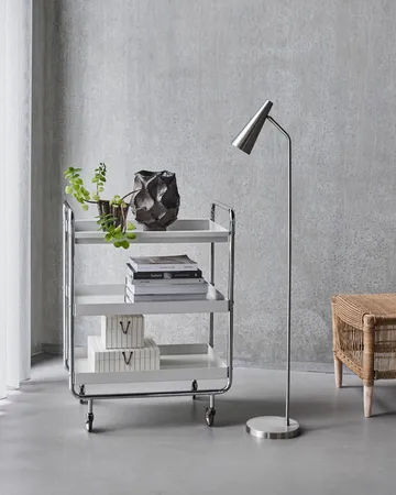 Precise gulvlampe - Silver finish - House Doctor