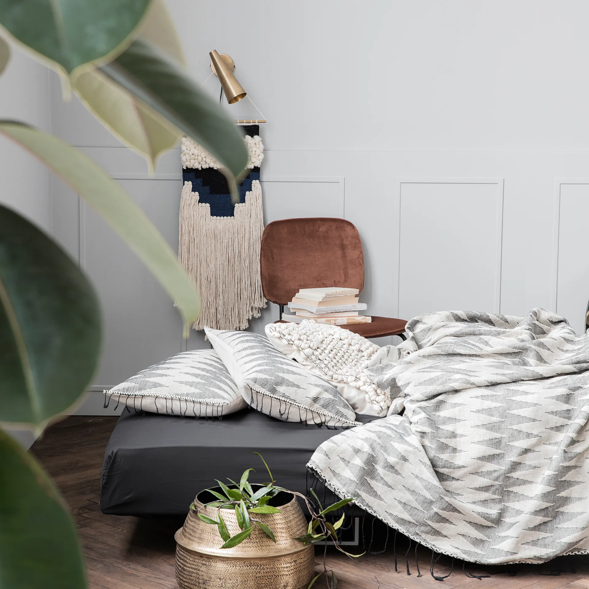 Precise væglampe messing, 21 cm House Doctor