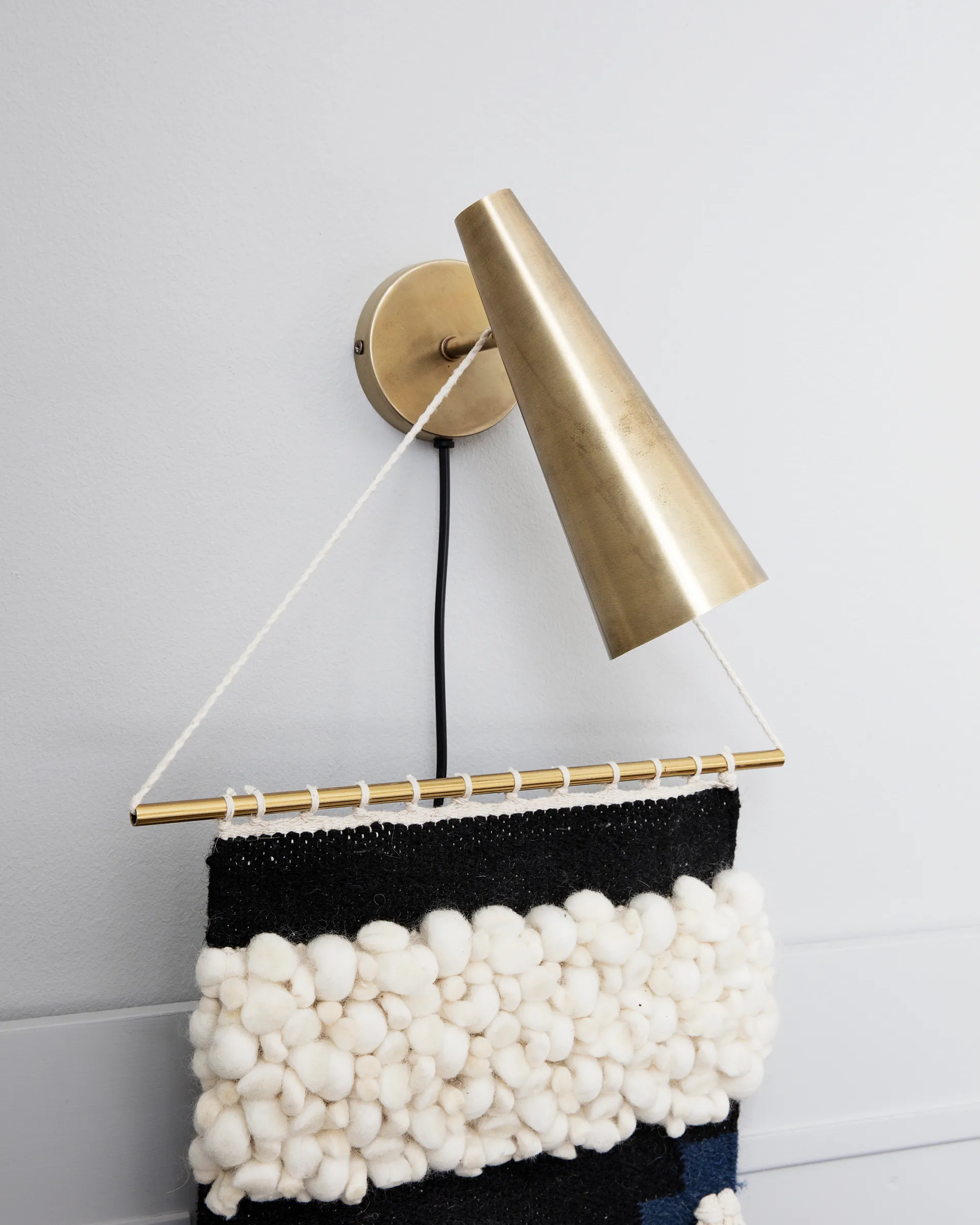 Precise væglampe messing, 21 cm House Doctor