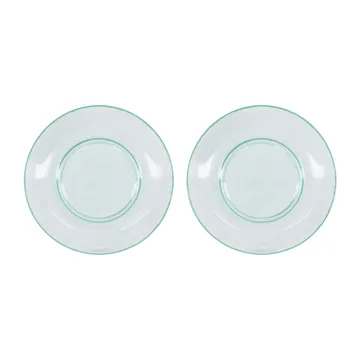 Rain asiet Ø21 cm 2-pak - Klar - House Doctor