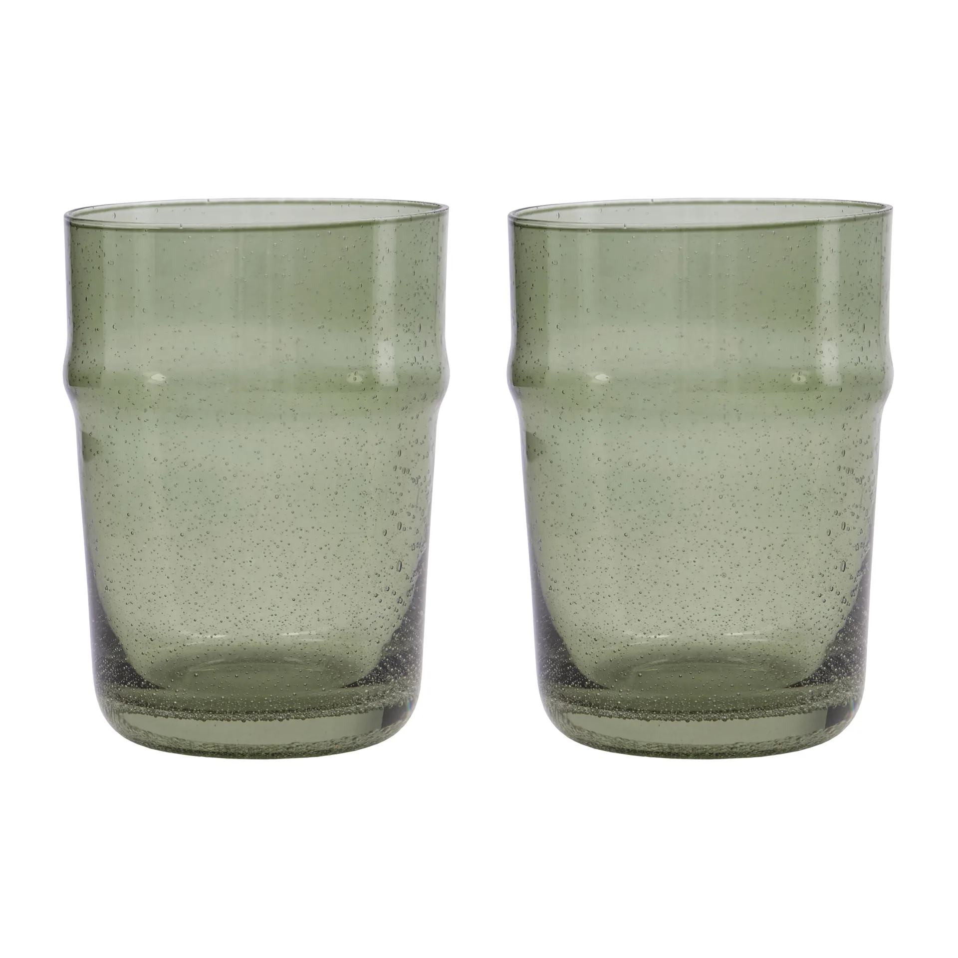 Rain glas 10,5 cm 2-pak, Grøn House Doctor