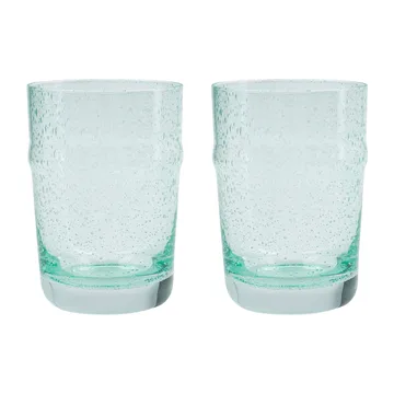 Rain glas 10,5 cm 2-pak - Klar - House Doctor
