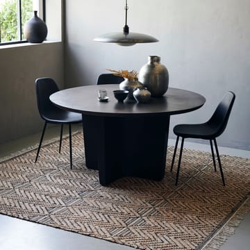 Ranjar tæppe 250x250 cm - Brun - House Doctor