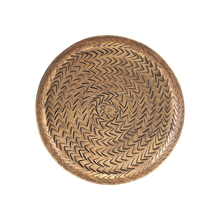 Rattan bakke messingfinish, 16 cm House Doctor