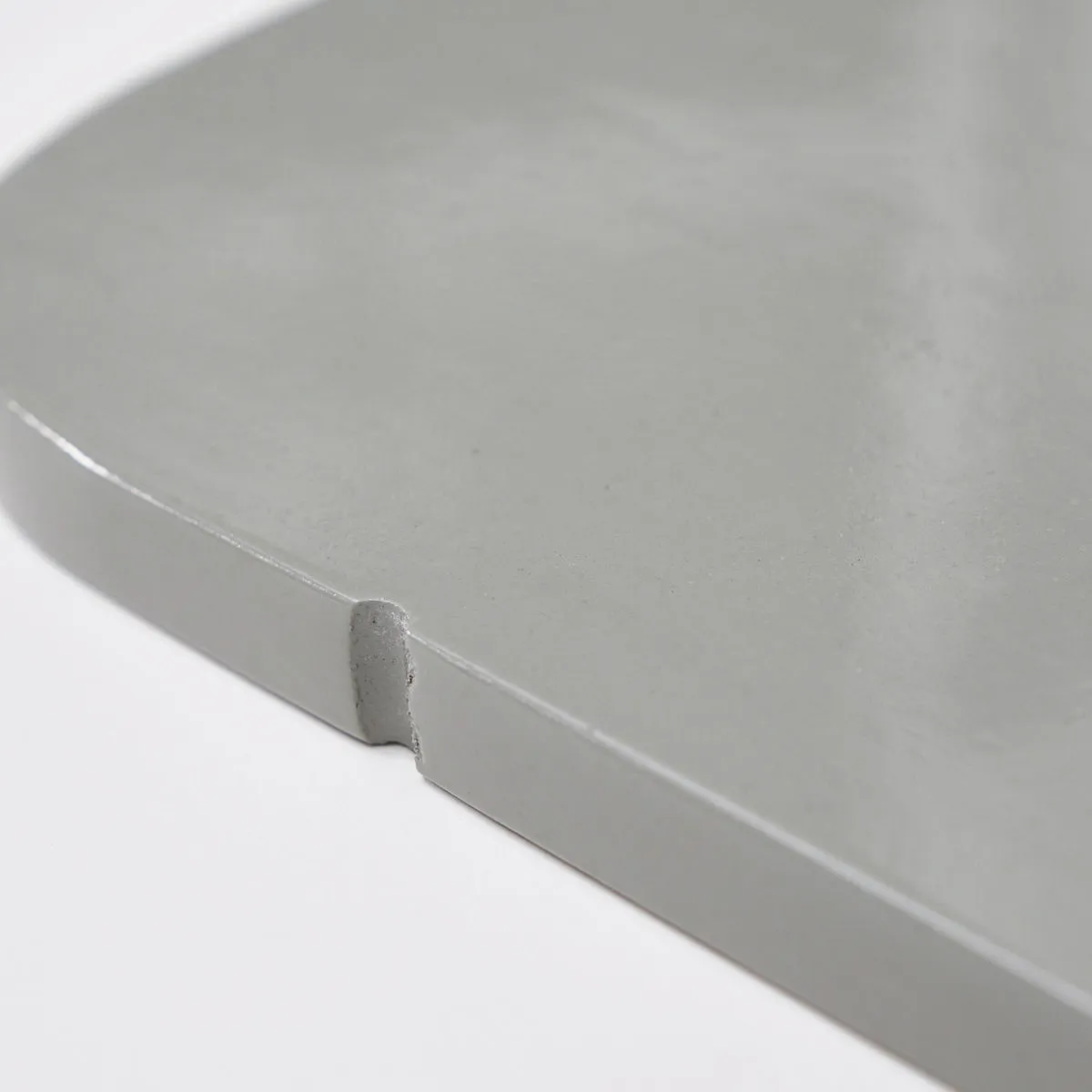 Rib hylde 100 cm, Grå House Doctor