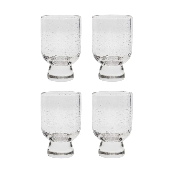 Rich glas på fod 23 cl 4-pak - Klar - House Doctor