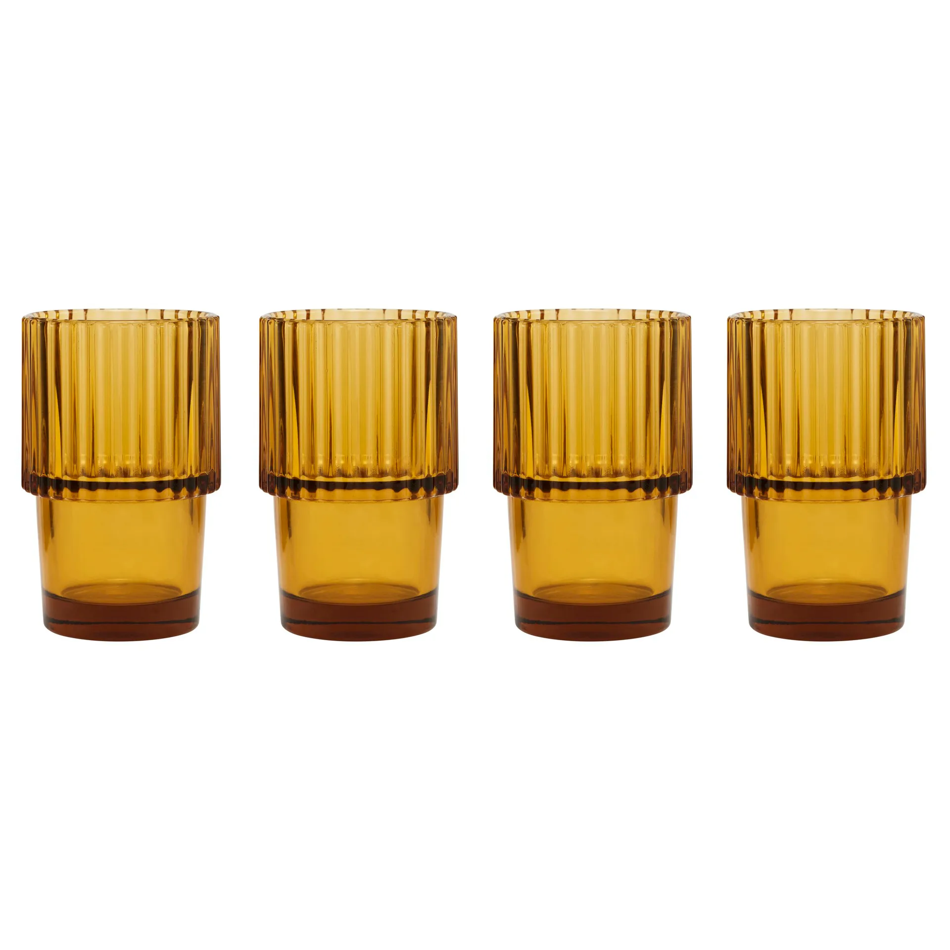 Rills glas 4-pak, Amber House Doctor