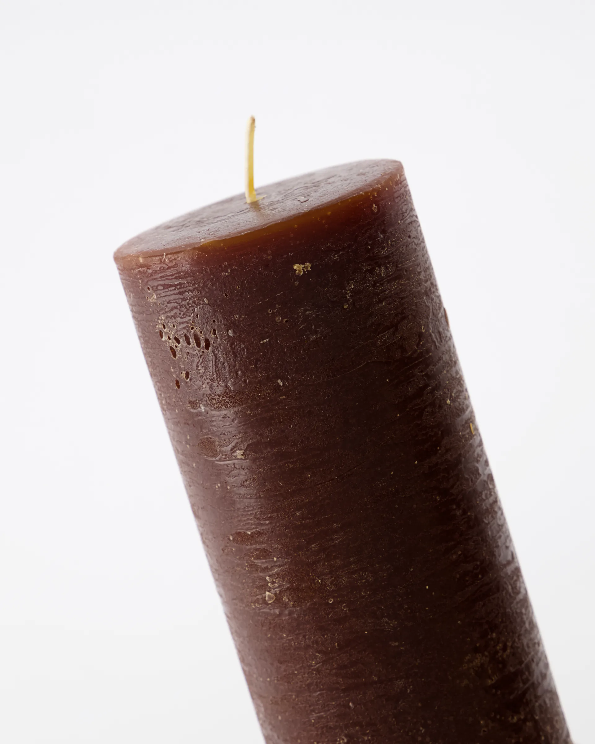 Rustic Wax bloklys 15 cm 2-pak, Cognac House Doctor