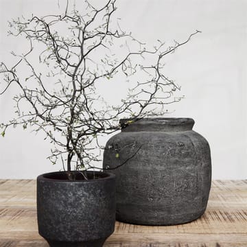 Rustik blomsterkrukke lertøj - h18 cm Ø19 cm - House Doctor