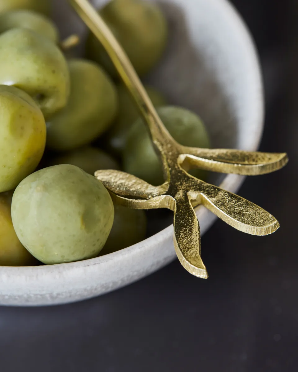 Serve serveringsgaffel 4-pak, Antik guld House Doctor