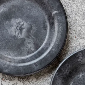 Serveur asiet 18 cm 4-pak - Sort - House Doctor