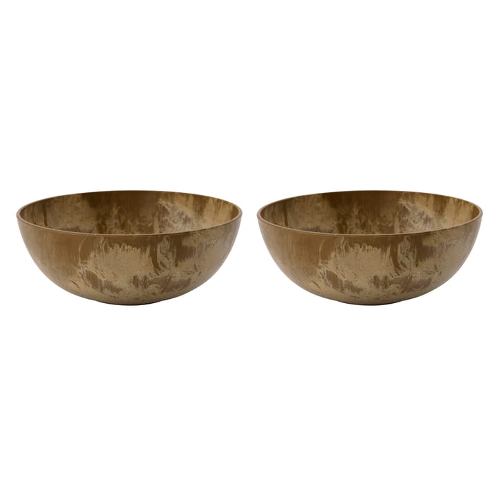 Serveur skål Ø18 cm 2-pak - Guld - House Doctor