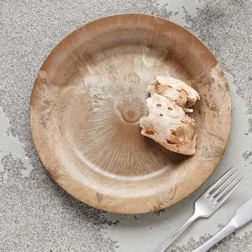 Serveur tallerken 24 cm 4-pak - Guld - House Doctor