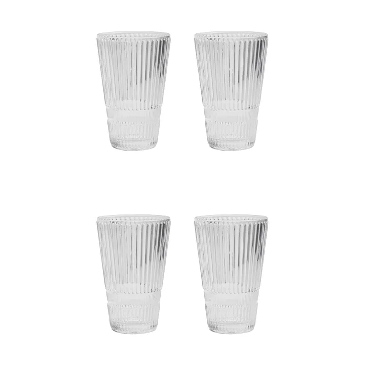 Slots ølglas 4-pak - Klar - House Doctor
