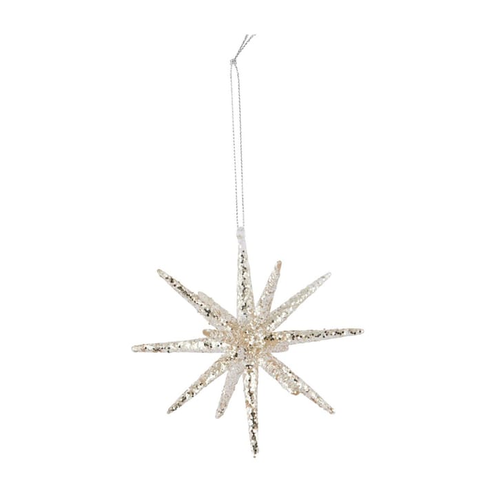 Spike juleophæng Ø12 cm, Sølv/Glitter House Doctor