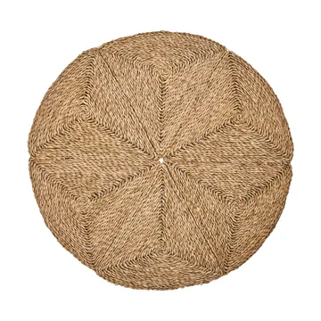 Star juletræstæppe, Ø100 cm - Natur - House Doctor