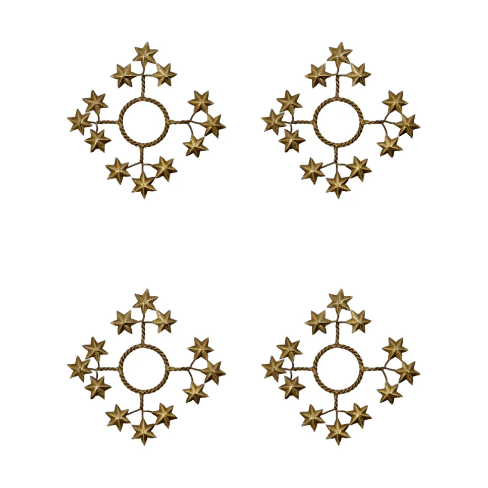 Star lysmanchet 4-pak, Gylden House Doctor