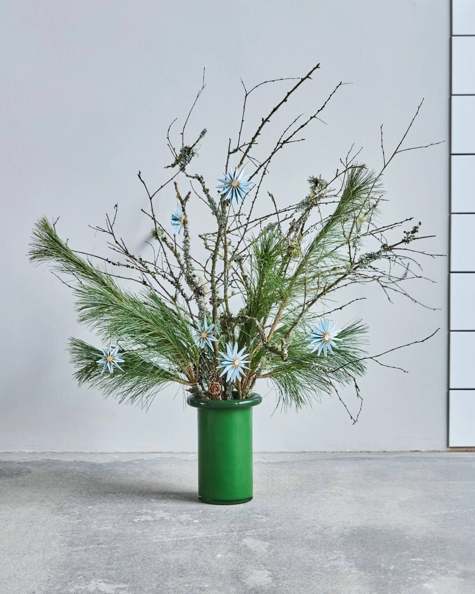 Stari juleophæng 6 dele, Lyseblå House Doctor