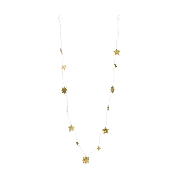 Stars guirlande - Antik messing, 200 cm - House Doctor