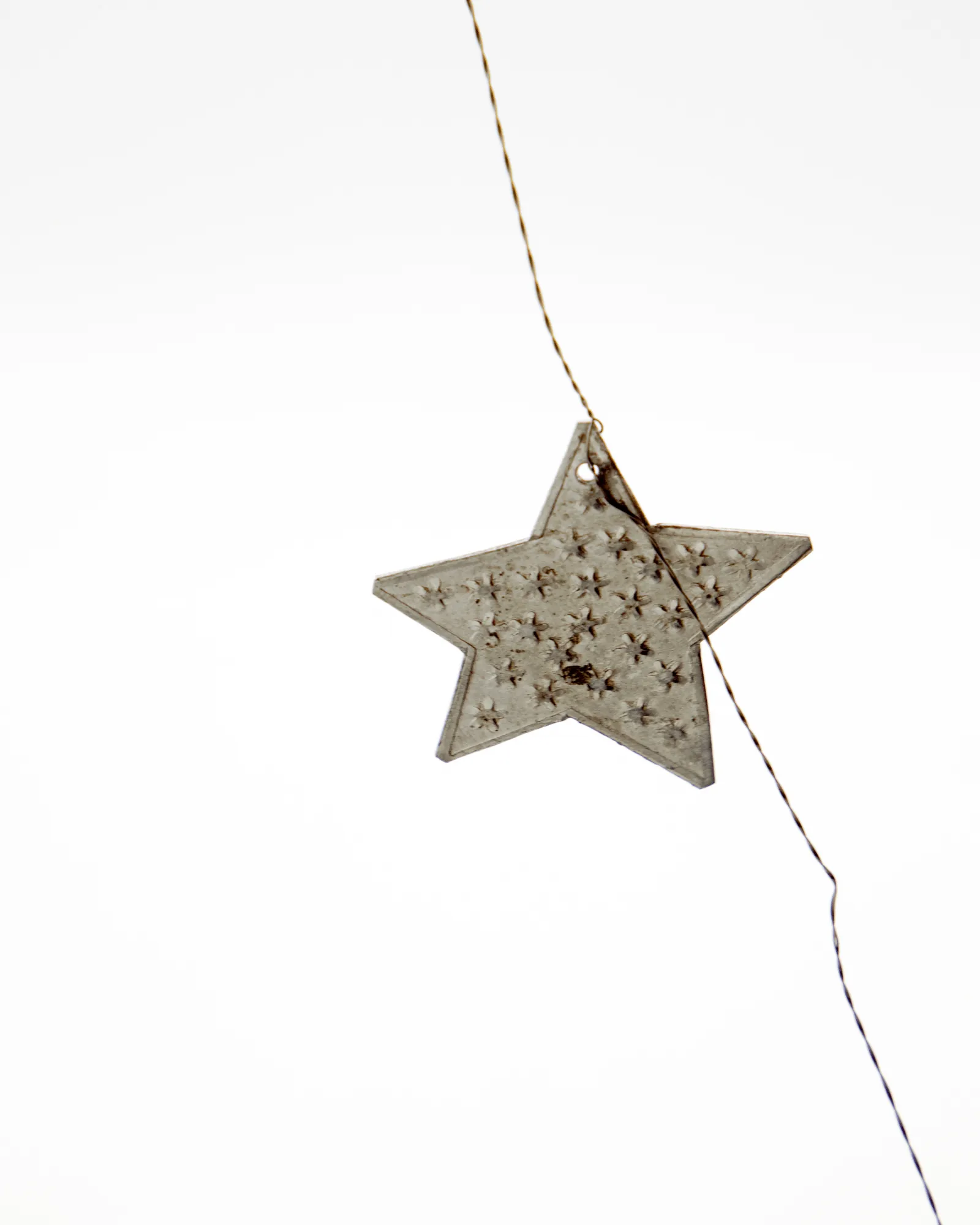 Stars guirlande, Silver finish, 200 cm House Doctor