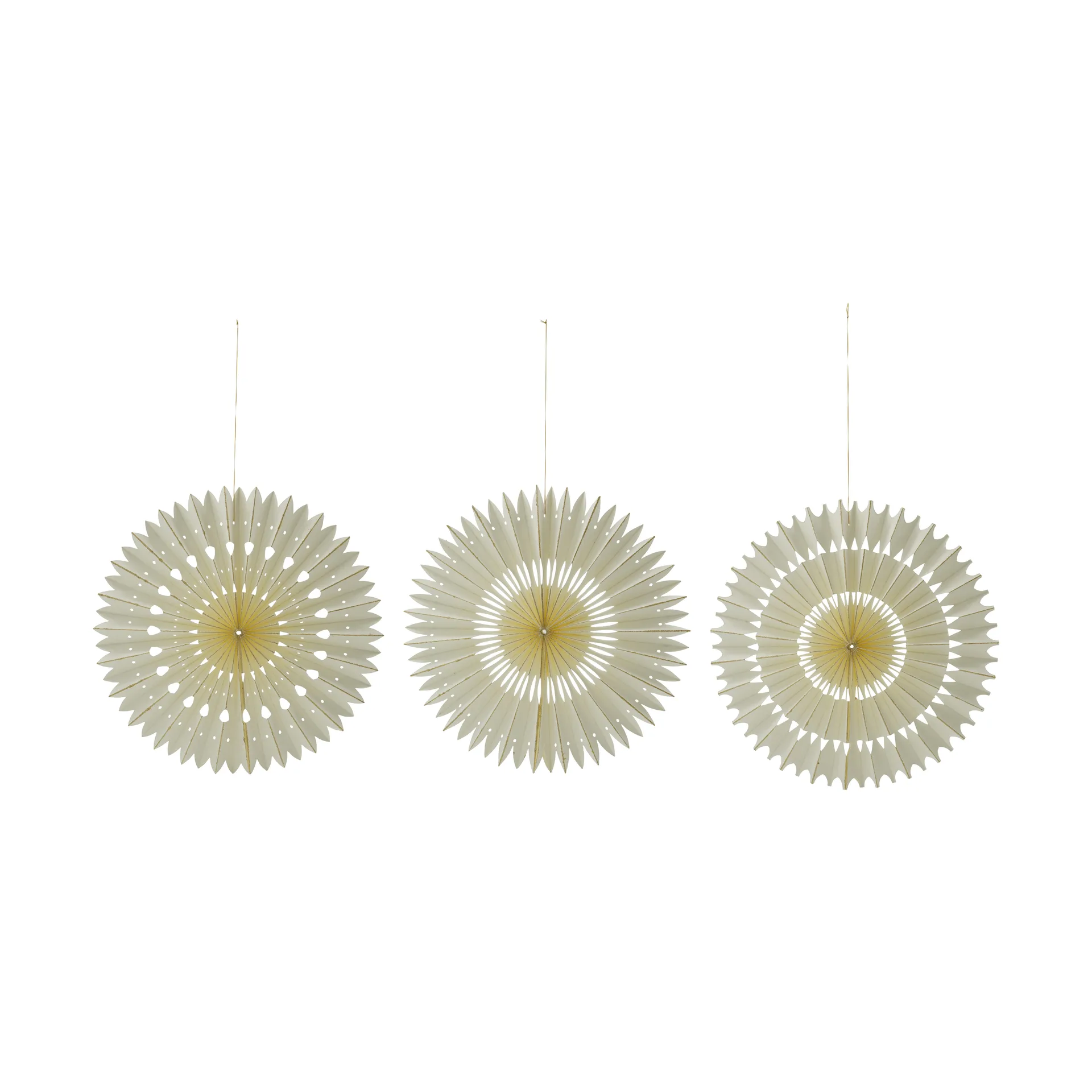 Stelle juleophæng 3 dele, Off-White, Ø20 cm House Doctor